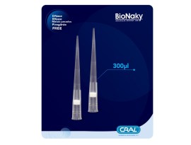 Ponteira PCR Com Filtro Tipo Gilson 300 Ul Estéril - 1.000 Unid - Bionaky